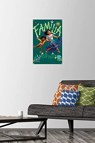 DISNEY ENCANTO - POSTER DE PARED CON PASADORES - 2