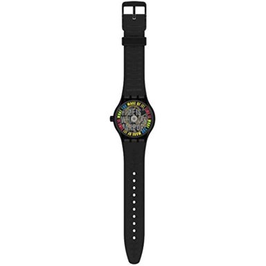 RELOJ SWATCH MUJER LUJO SO30B400 NEGRO - 3
