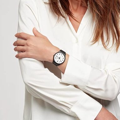 RELOJ SWATCH MUJER LUJO SO29B703 NEGRO - 3