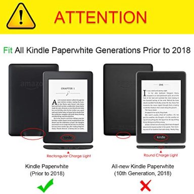 FINTIE–FUNDA TIPO LIBRO PARA KINDLE PAPERWHITE - 2