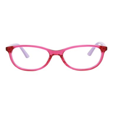 MARCO ÓPTICO PUMA DE ACETATO CON MONTURA REDONDA PARA MUJER EN ROSA - 1