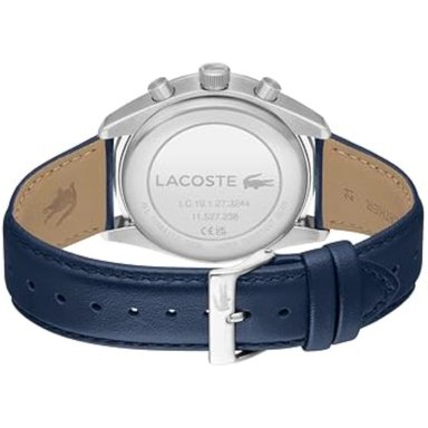 LACOSTE BOSTON - RELOJ CRONOGRAFO PARA HOMBRE ACERO INOXIDABLE CLASICO TAQUIMETRO RESISTENTE AL AGUA - 3