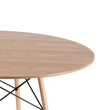 MESA PANDALINO SHANNA80 REDONDA SHANNA 80CM ESTILO CONTEMPORÁNEO TU COMEDOR - 2