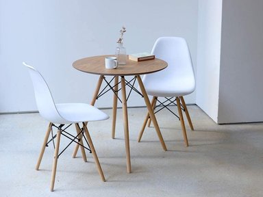 MESA PANDALINO SHANNA80 REDONDA SHANNA 80CM ESTILO CONTEMPORÁNEO TU COMEDOR - 4