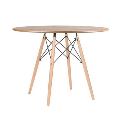 MESA PANDALINO SHANNA100 REDONDA SHANNA 100CM ESTILO CONTEMPORÁNEO TU COMEDOR - 1