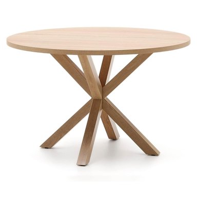 MESA REDONDA EQUIZ WOOD 120CM | COMEDOR U OFICINA - 1