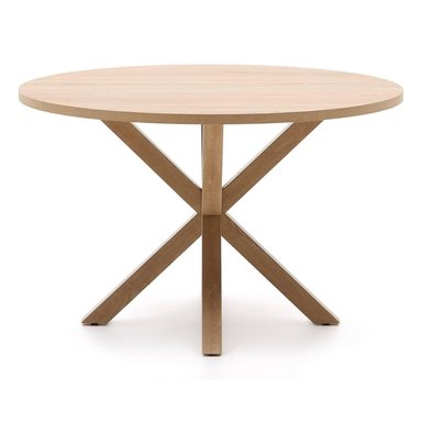 MESA REDONDA EQUIZ WOOD 120CM | COMEDOR U OFICINA - 3