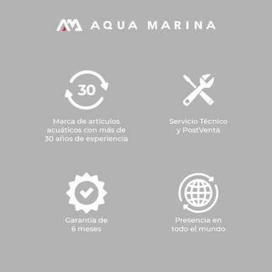 BOTE INFLABLE AQUA MARINA DEPORTIVO Y DE PESCA MOTION - 9