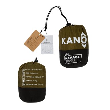 HAMACA KANO SINGLE TOLHUACA PORTATIL PARA CAMPING - 2
