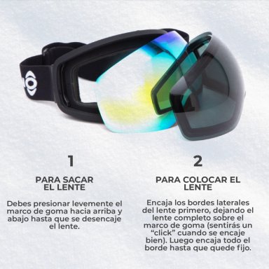 ANTIPARRAS GAFAS DE NIEVE PRORIDER SKI SNOWBOARD KANO - 9