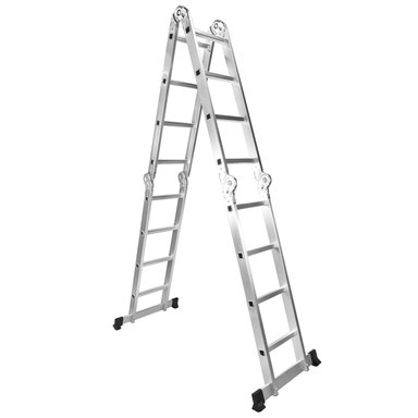 ESCALERA PLEGABLE HALTEN MULTIPROPÓSITO 16 PELDAÑOS - 2