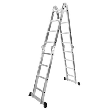 ESCALERA PLEGABLE HALTEN MULTIPROPÓSITO 16 PELDAÑOS - 8