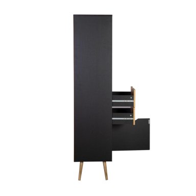 Librero con Cajones  Gotemburgo Black Estilo Nórdico Relan - 9
