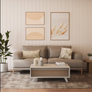 MESA DE CENTRO ELEVABLE RELAN ALORIA NORDICA BLANCO MADERA - 4