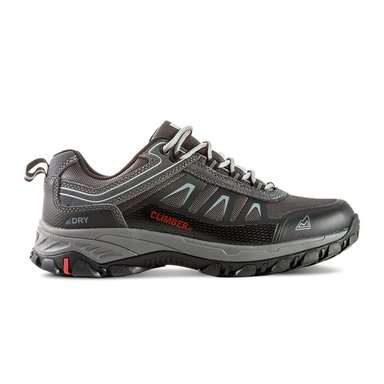 ZAPATILLAS HOMBRE CLIMBER OUTDOOR GRIS IMPERMEABLE DAVOS - 2