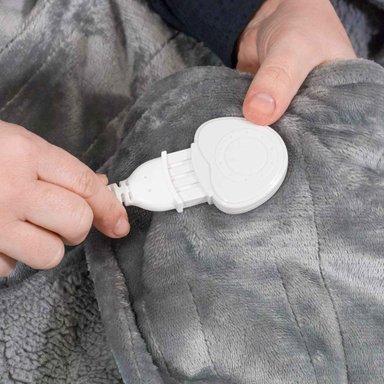 MANTA TÉRMICA ELÉCTRICA CALMA SOFTY FLEECE 150X100 CM - 6