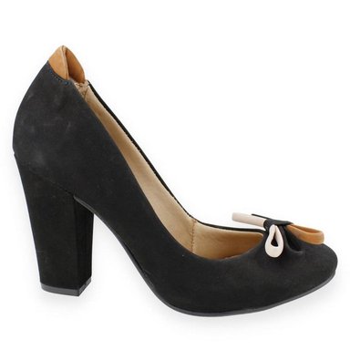 ZAPATO EXS CASUAL CUERO NEGRO - 1