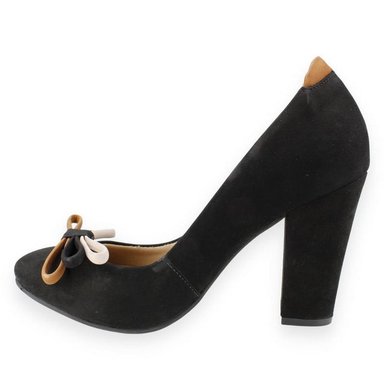 ZAPATO EXS CASUAL CUERO NEGRO - 3