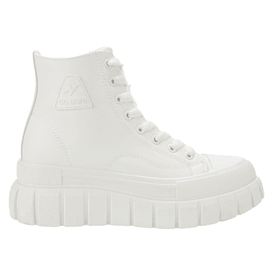 BOTIN NEW WALK MILITAR BLANCO - 1
