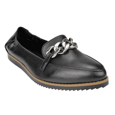 MOCASINES MUJER AGUA DE COCO NANDA NEGRO - 2