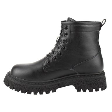 BOTÍN NEGRO NEW WALK COMBAT MILITAR CASUAL - 3