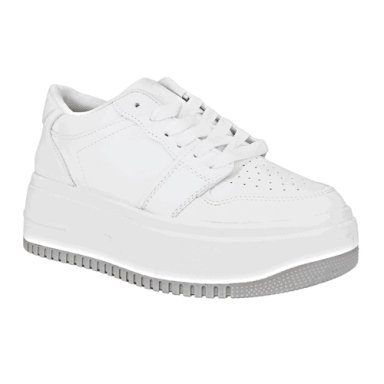 ZAPATILLAS MUJER NEW WALK URBANAS BLANCO PLATAFORMA - 3