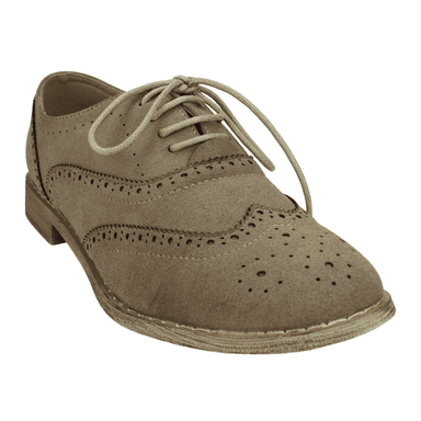 ZAPATO NEW WALK OXFORD TAUPE - 2