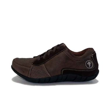 ZAPATILLAS HOMBRE MICHELIN CASUALES CAFÉ CUERO - 4