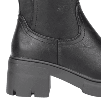 BOTA NEW WALK PLATAFORMA NEGRA - 4