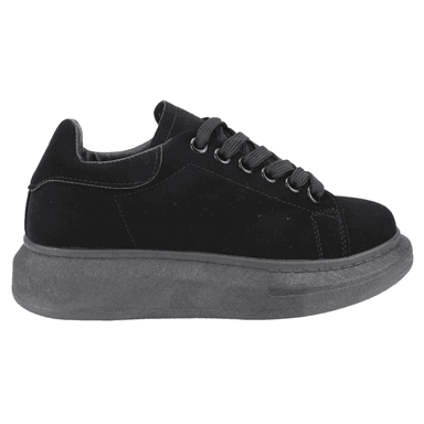 ZAPATILLAS MUJER NEW WALK URBANAS NEGRO PLATAFORMA - 1
