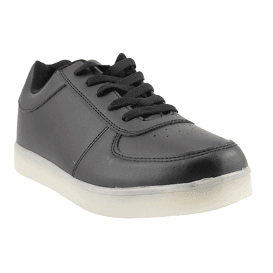 ZAPATILLAS HOMBRE NEW WALK URBANAS NEGRO LUCES - 2