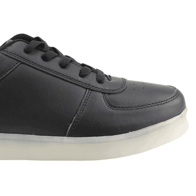 ZAPATILLAS HOMBRE NEW WALK URBANAS NEGRO LUCES - 4