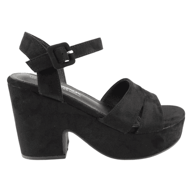 SANDALIA MUJER NEW WALK NEGRO ICONIC - 1