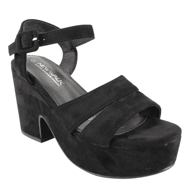 SANDALIA MUJER NEW WALK NEGRO ICONIC - 3