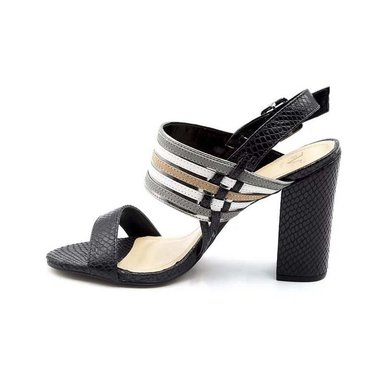 ZAPATO VERSACE 1969 CUERO NEGRO - 2