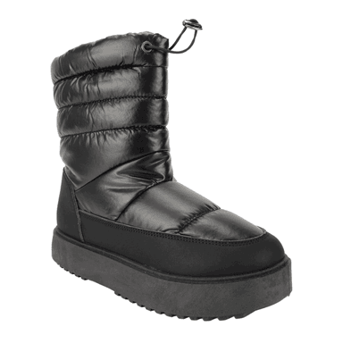 BOTA AGUA DE COCO PUFFY NEGRO - 3