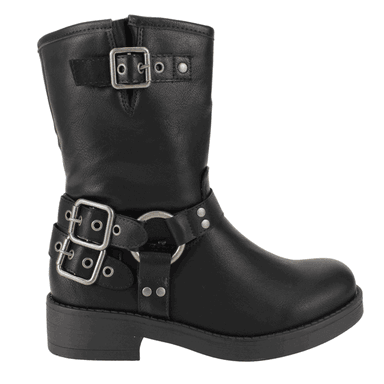 BOTIN AGUA DE COCO MOTOQUERO NEGRO - 1