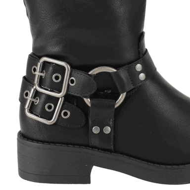BOTIN AGUA DE COCO MOTOQUERO NEGRO - 4