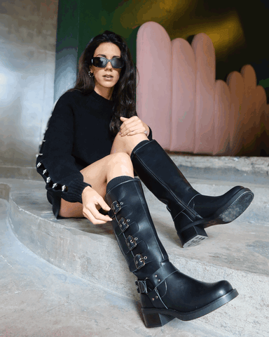 BOTA AGUA DE COCO BIKER NEGRA - 2