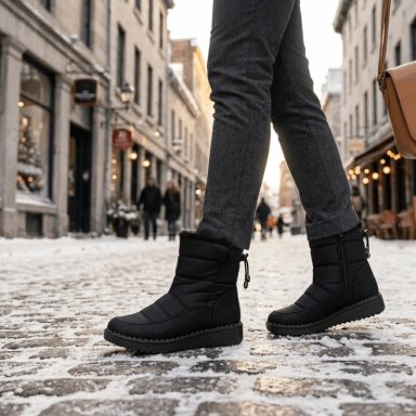 BOTIN NEW WALK DE AGUA CHIPORRO NEGRO - 2