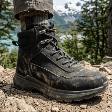 BOTIN NEW WALK OUTDOOR CONDOR NEGRO - 2