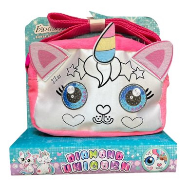 CARTERA NIÑA UNICORNIO PARA PINTAR - 1