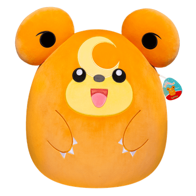 PELUCHE SQUISHMALLOWS POKÉMON TEDDIURSA 35 CM - 1