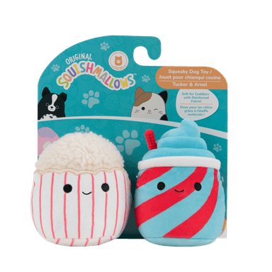PACK 2 PELUCHES SQUISHMALLOWS 10 CM - 1