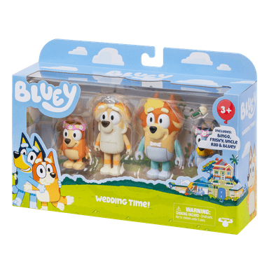 PACK 4 FIGURAS DIA DE BODA BLUEY - 2