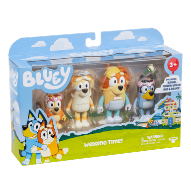 PACK 4 FIGURAS DIA DE BODA BLUEY - 3