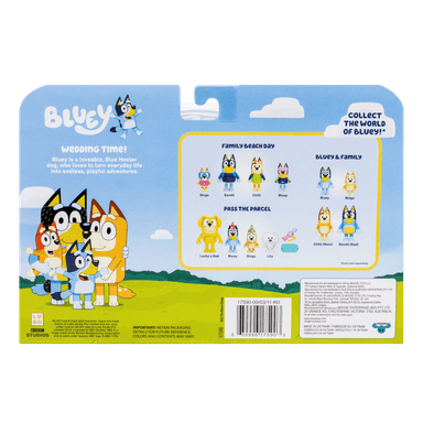 PACK 4 FIGURAS DIA DE BODA BLUEY - 7