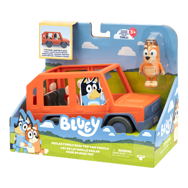 VEHICULO FAMILIAR CON FIGURA DE MAMA CHILLY BLUEY - 2
