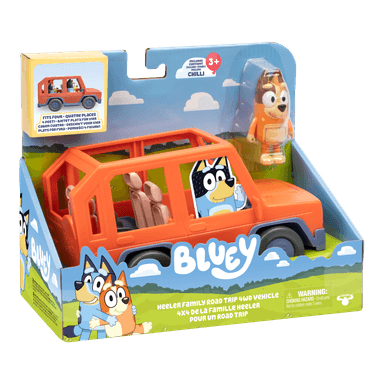 VEHICULO FAMILIAR CON FIGURA DE MAMA CHILLY BLUEY - 3
