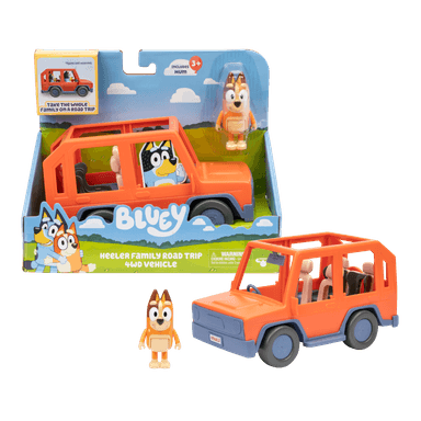 VEHICULO FAMILIAR CON FIGURA DE MAMA CHILLY BLUEY - 4